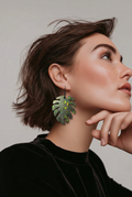 UniquA handmade earring to brighten any occasion, One of a kind. Never to be repeated again.      A09