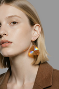 Unique . Handmade earring. One of a kind. Never to be repeated again . Especially just for you!       E03