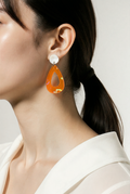 Unique. Handmade earring. One of a kind. Enjoy beauty.    F09