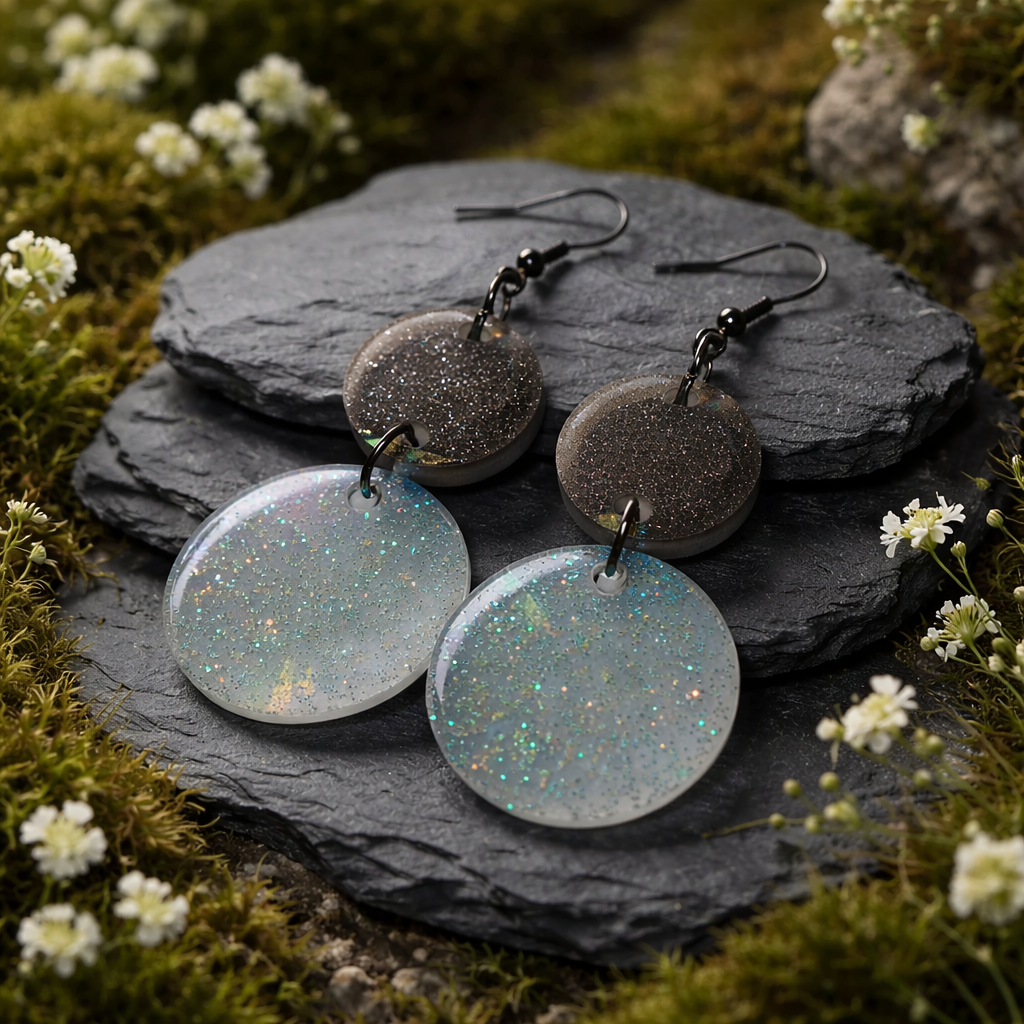 Unique. Handmade earring. One of a kind. To compiment your beauty .      G10