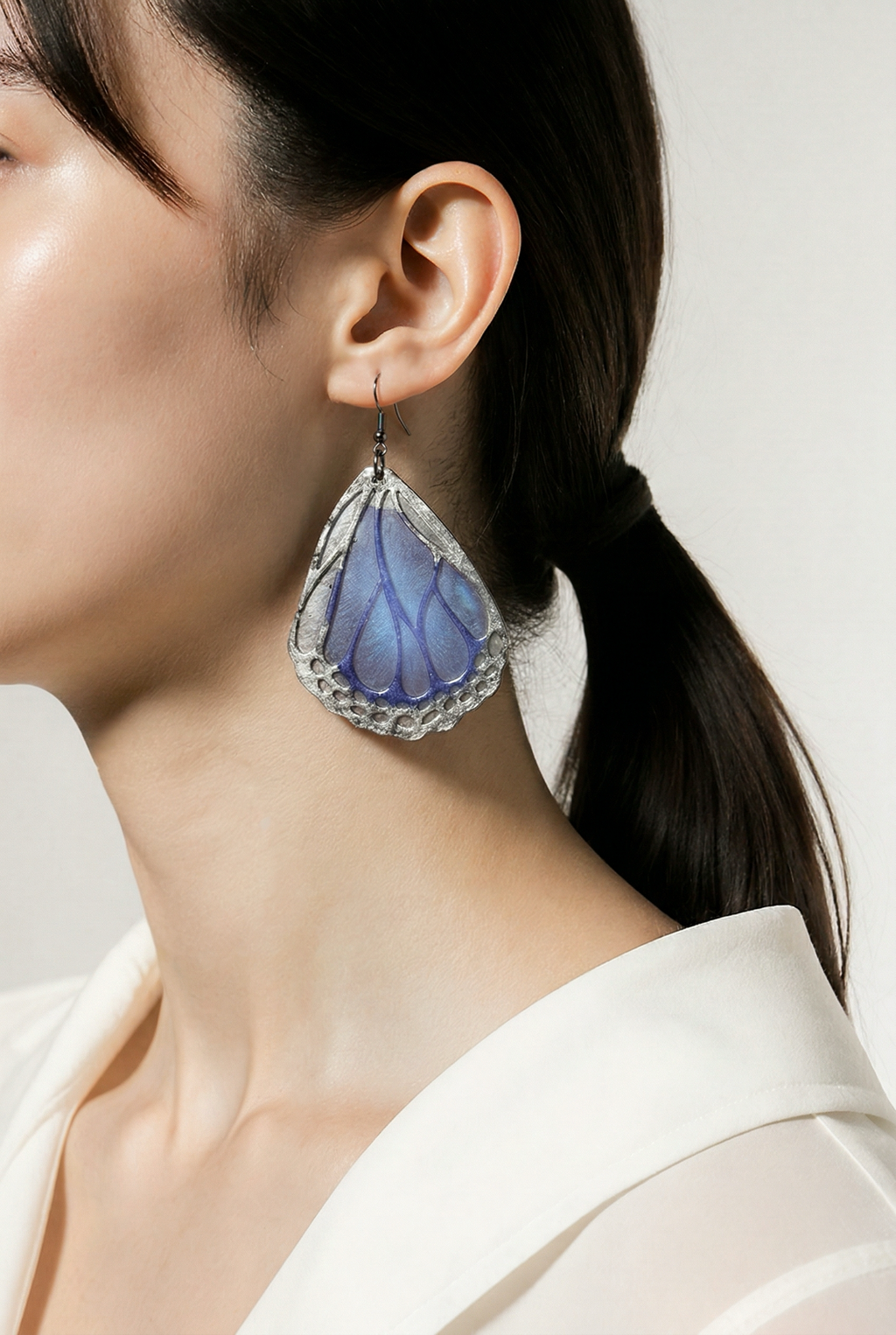 Unique. Handmade earring. One of Kind. Never to be repeated. Made to be loved .      H02