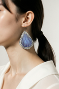 Unique. Handmade earring. One of Kind. Never to be repeated. Made to be loved .      H02
