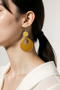 Unique. Handmade earring. One of a kind. To compliment your beauty.    H06
