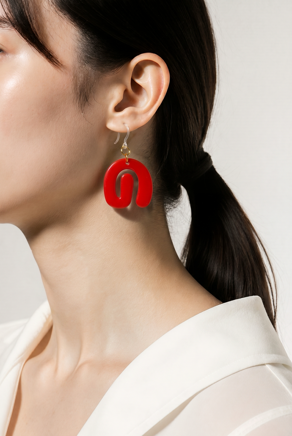 A WOW Hypo-allergenic earring. Unique. Handmade. One of a kind. Especially just for you.   J01