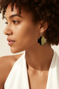 A WOW hypo-allergenic earring. Unique.Handmade. One of a kind. made especially for you.    J04