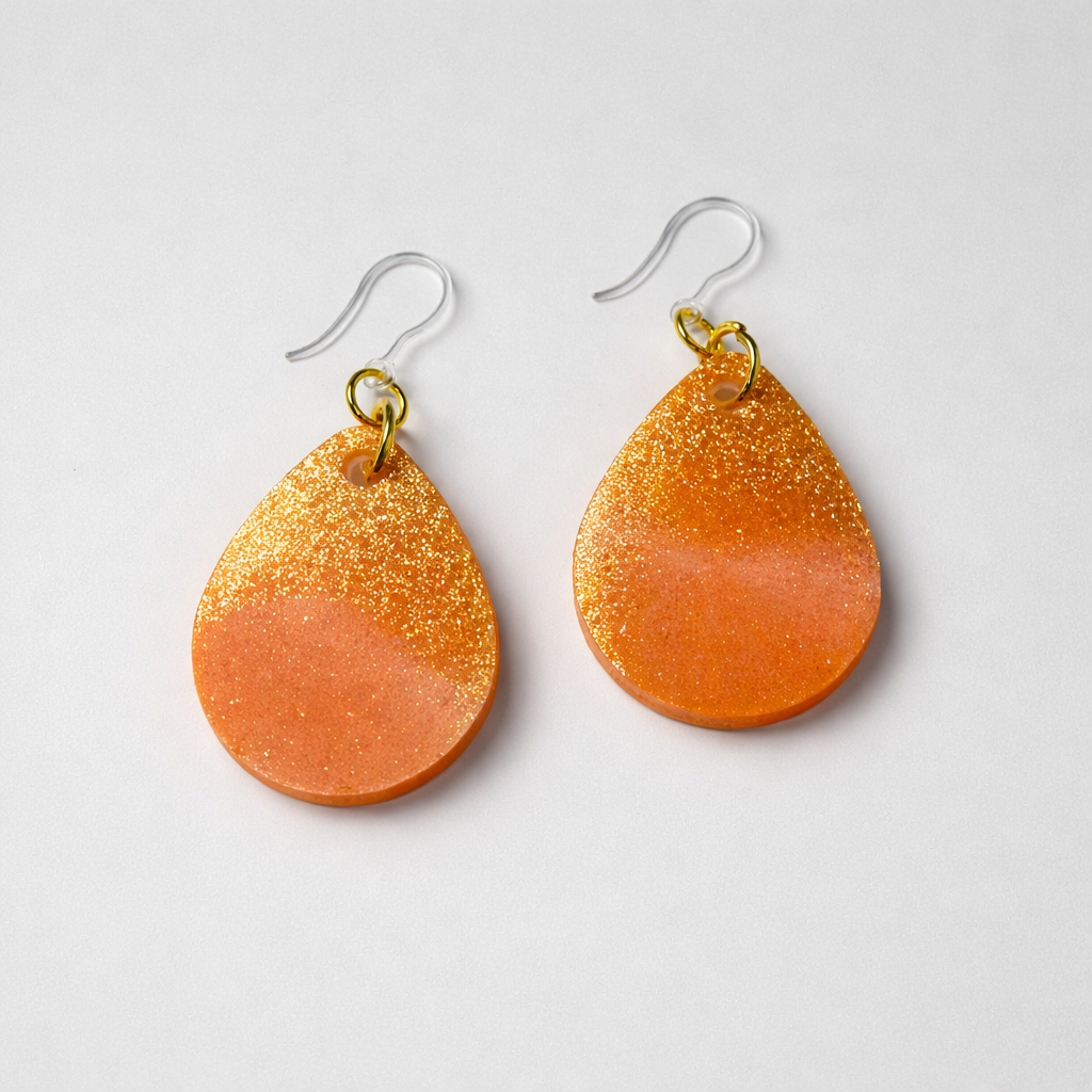 A hypo-allergenic earring. Handmade, Unique. one of a kind. add me to your collection.   K06