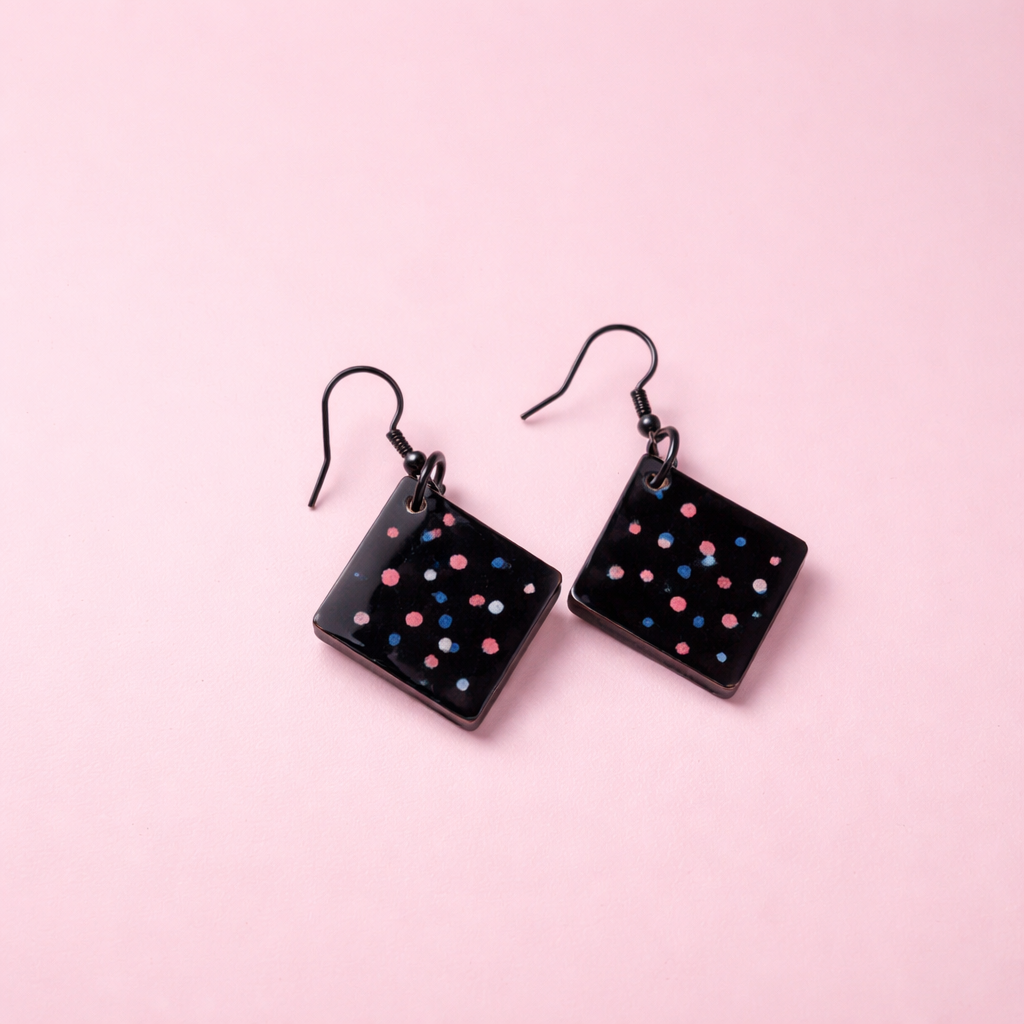 Unique Handmade earring. One of a kind. Not to be repeated. Just for you!      G02