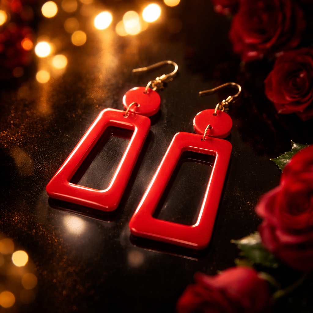 Unique Handmade earring. Classic. One of a kind. Never to be repeated. Make it part of your collection.     F02
