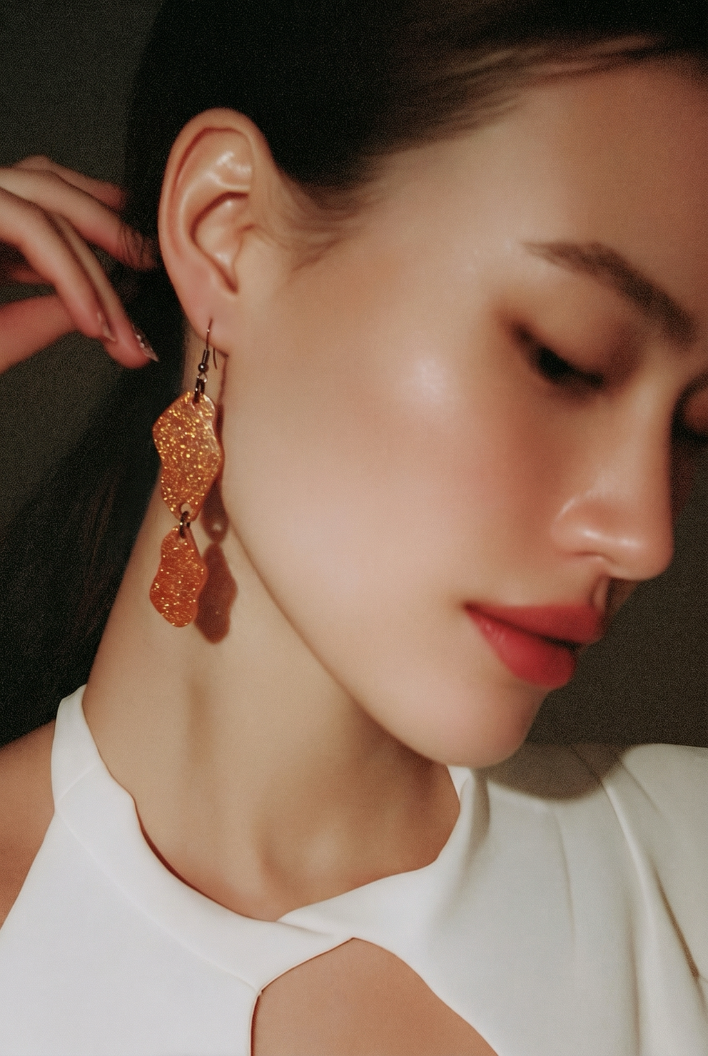 Unique. Handmade Earring. One of a kind. Never to be repeated again. Add it to your collection.    F01