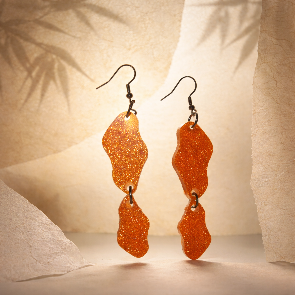 Unique. Handmade Earring. One of a kind. Never to be repeated again. Add it to your collection.    F01