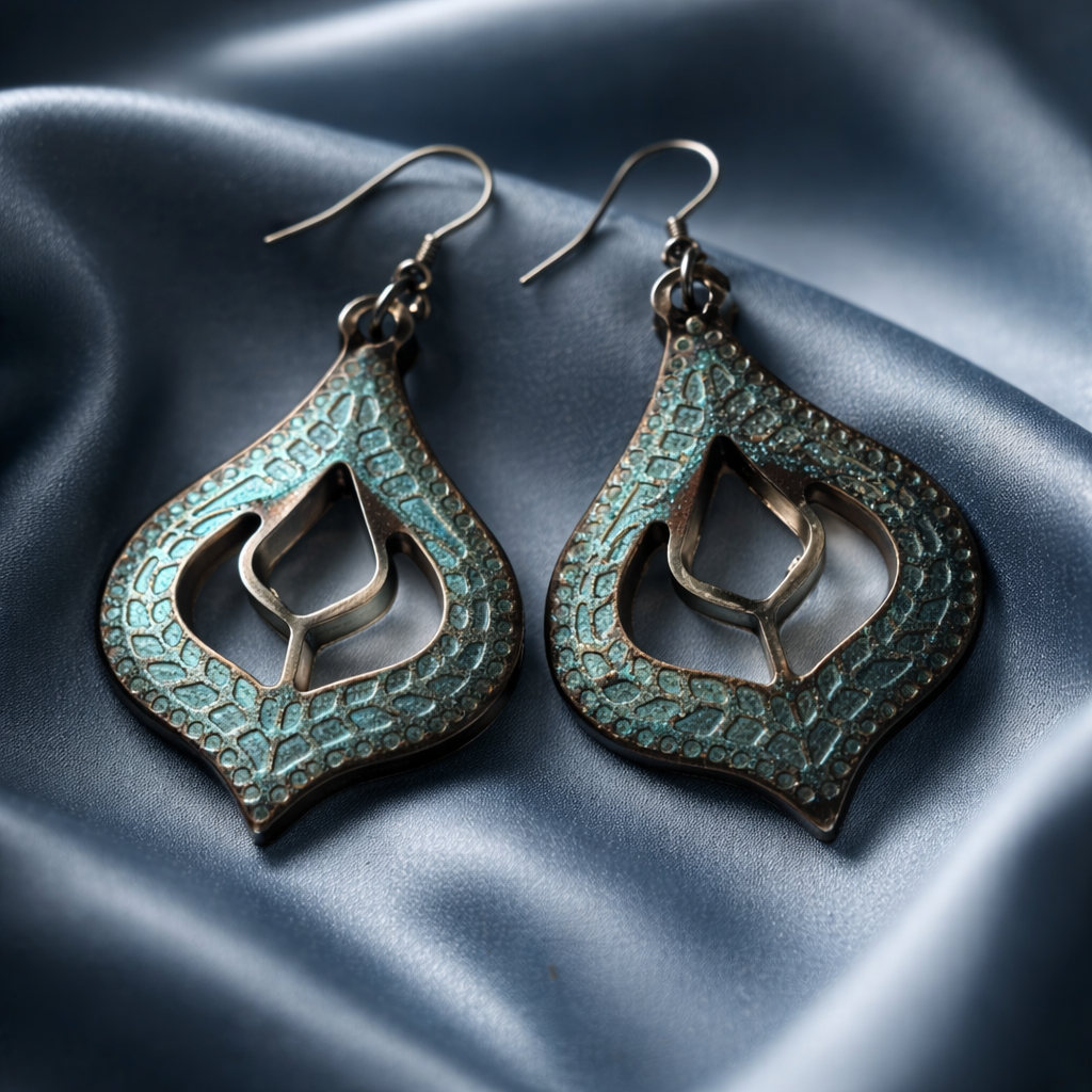 Unique. Handmade earring. One of a kind. Never to be repeated again. Super addition to your collection.       E10