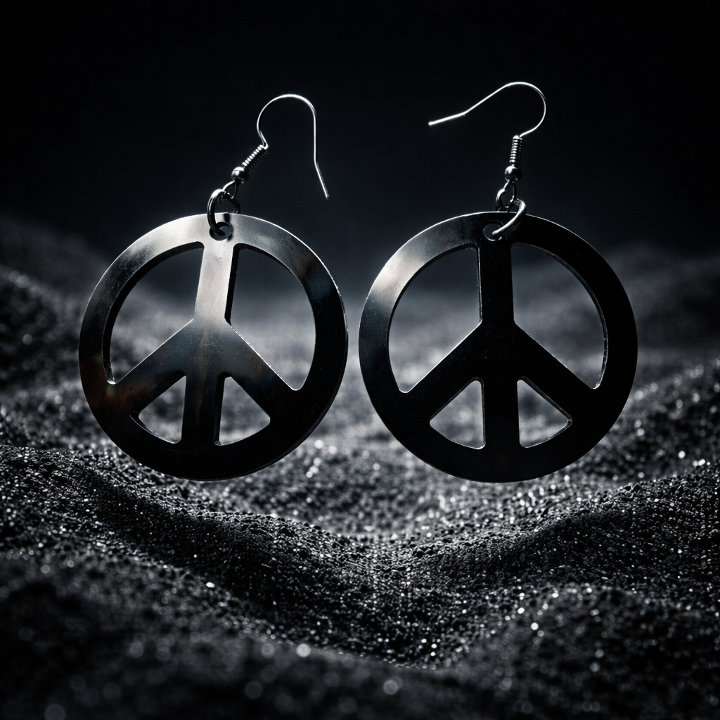 Unique Handmade earring. One Of a kind. Classic. Not to be repeated again. Made for you !      E06