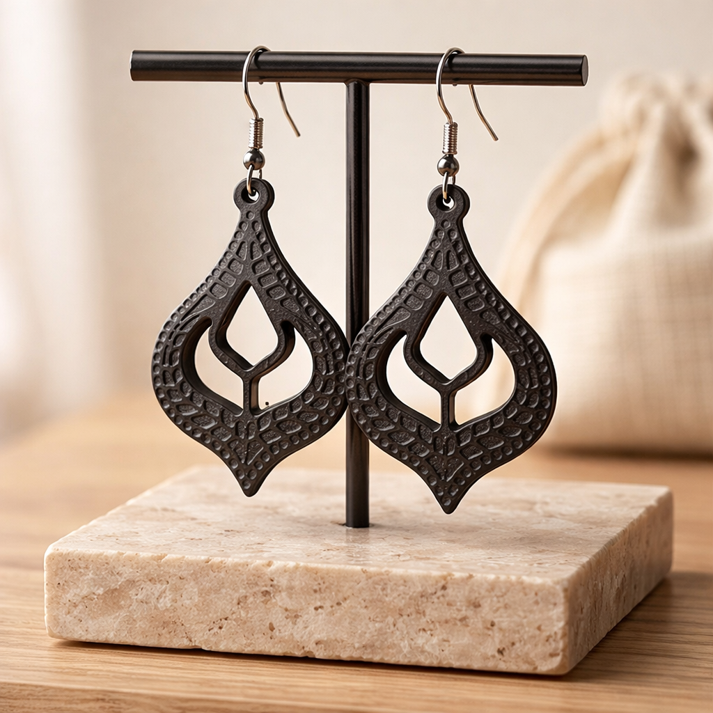 Unique handmade earring. One of a kind. Especially just for you!       B05