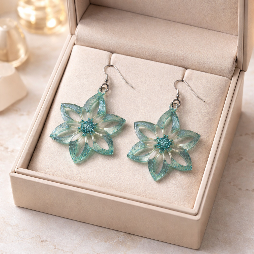 Funky unique Handmade earring made just for you ! One of a kind. Never to be repeated again         B06