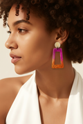 Unique. Handmade earring. One of a kind. never to be repeated again . Made especially for you . Own it !       D10