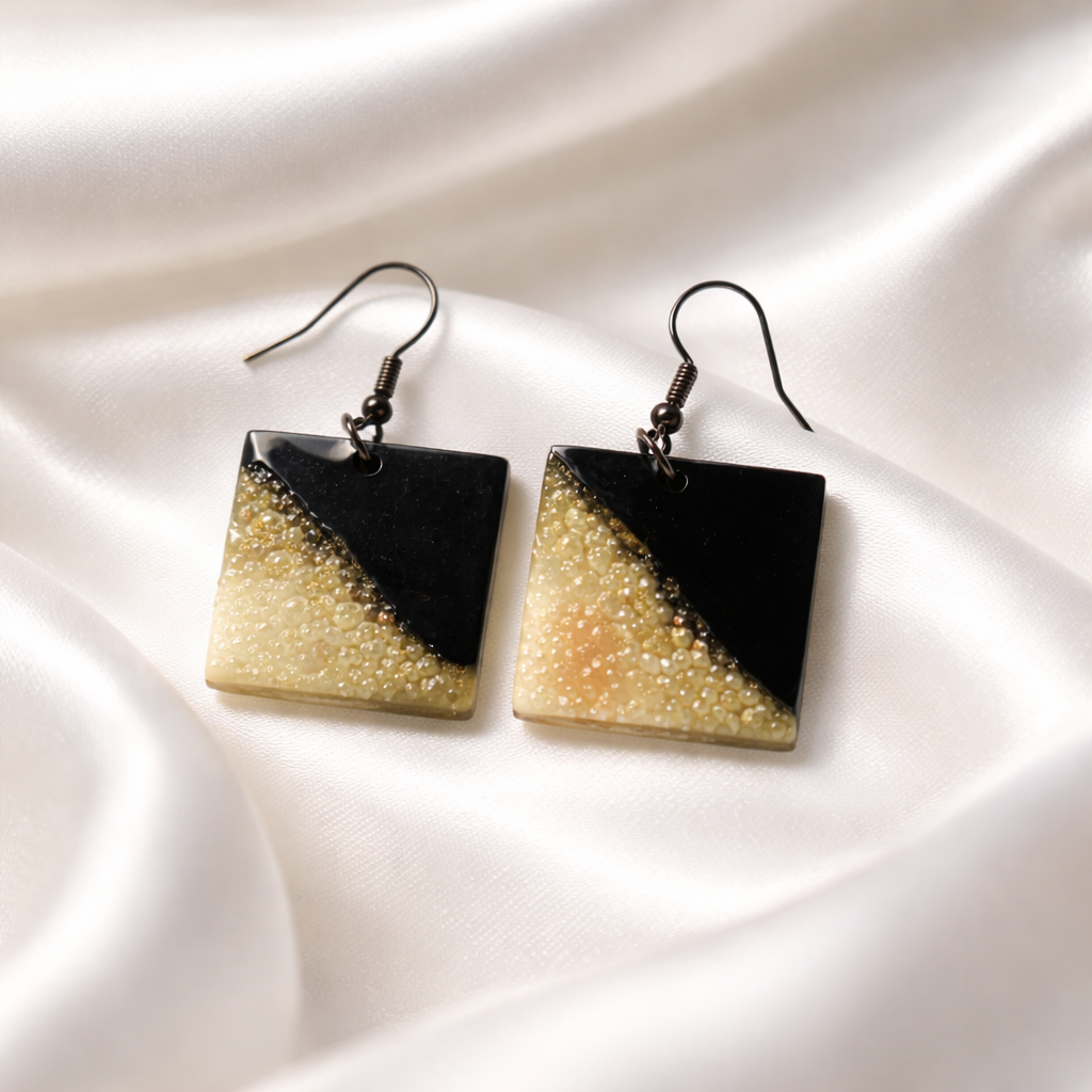Stylish unique handmade earring. One of a kind, never to be repeated again.     C06