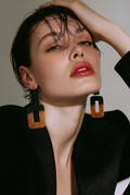 Stylish unique handmade earring. One of a kind. Never to be repeated . Special like you .   B10
