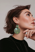Classic stylish and unique handmade earring . Exquisite, One of a kind . Never to be repeated again.    B07