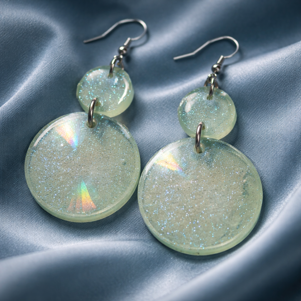 Classic stylish and unique handmade earring . Exquisite, One of a kind . Never to be repeated again.    B07