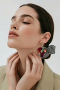 An elegant handmade earring. one of a kind. Ezquisite. Made especially for you.  K14