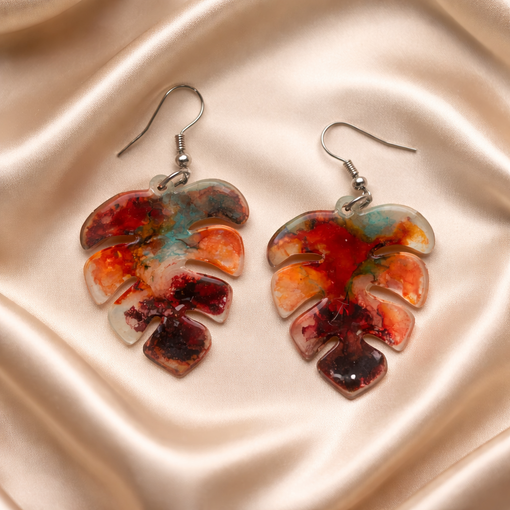 An elegant handmade earring. one of a kind. Ezquisite. Made especially for you.  K14