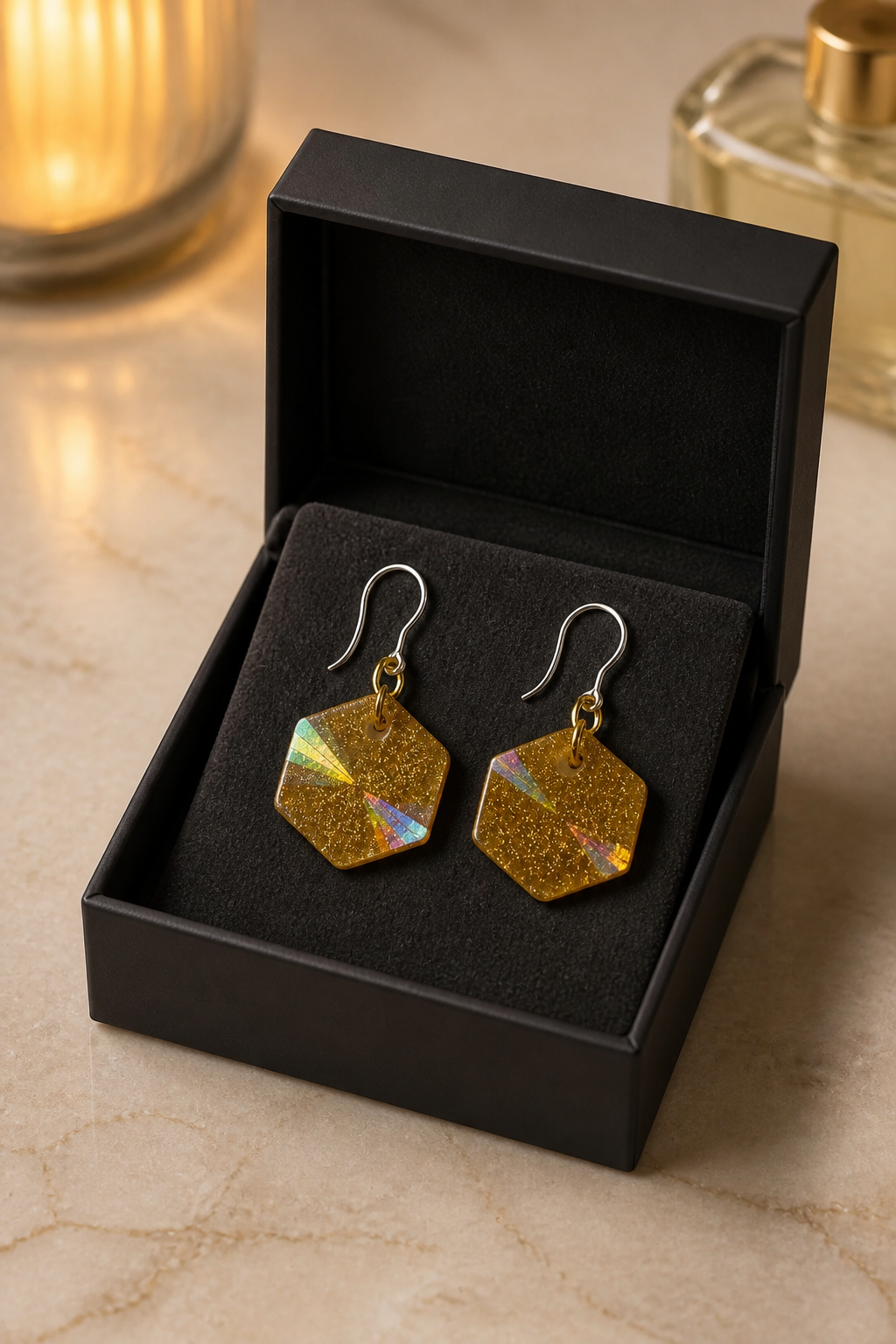 a Stylish handmade earring crafted for everyday elegance. Lightweight and comfortable  L08