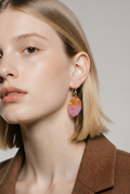 A lightweight funky hypoallergenic earring. Made for that all night party. Enjoy your earrings.  N07