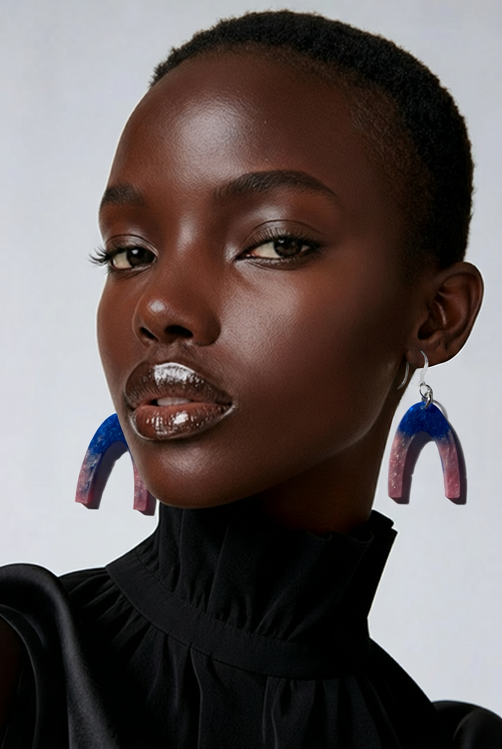 A bold funky party earring with hypoallergenic hooks for that all night party. make me yours!  N08