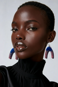 A bold funky party earring with hypoallergenic hooks for that all night party. make me yours!  N08