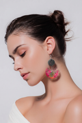 A bold glam party earring , these earrings make every outfit unforgettable  R09