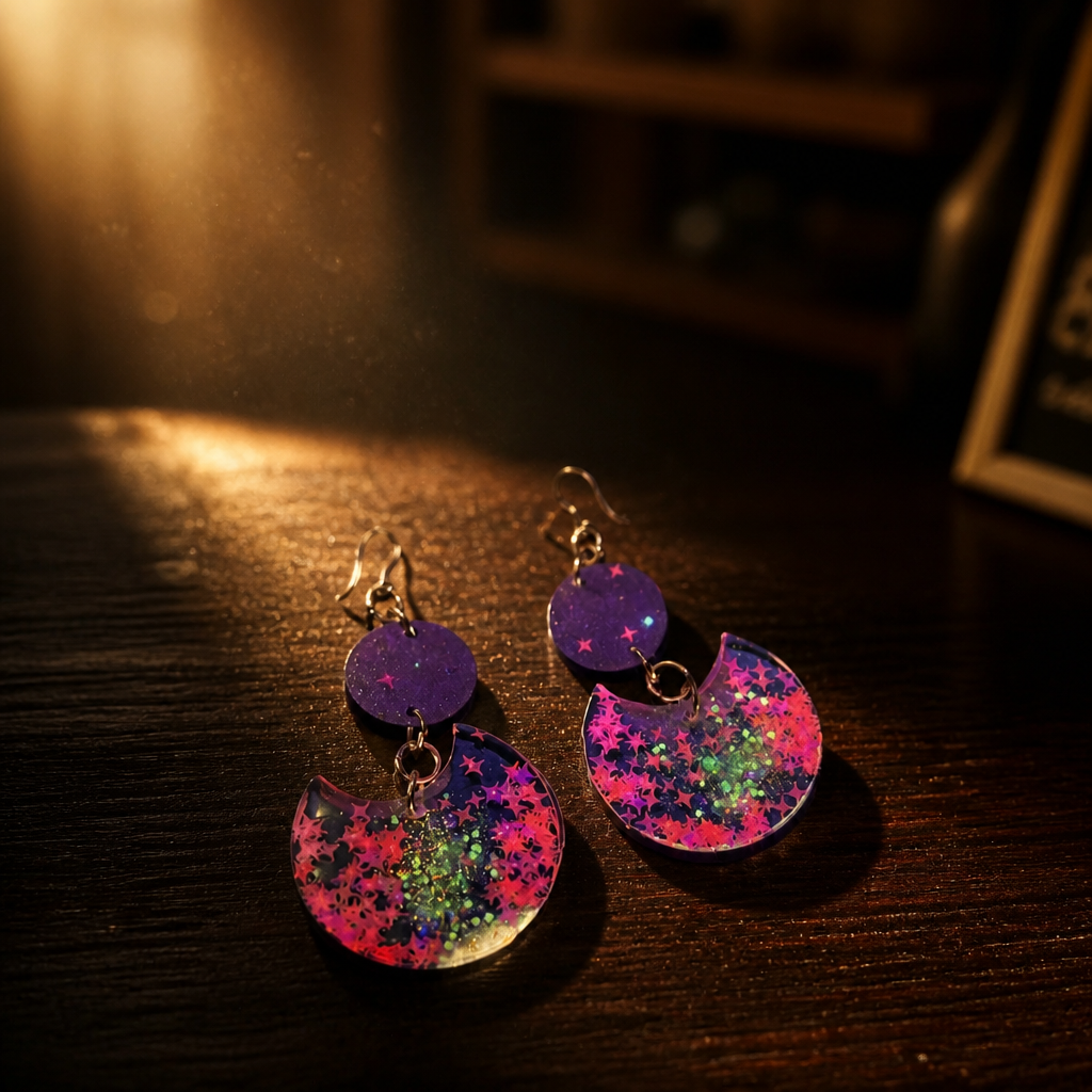 A bold glam party earring , these earrings make every outfit unforgettable  R09