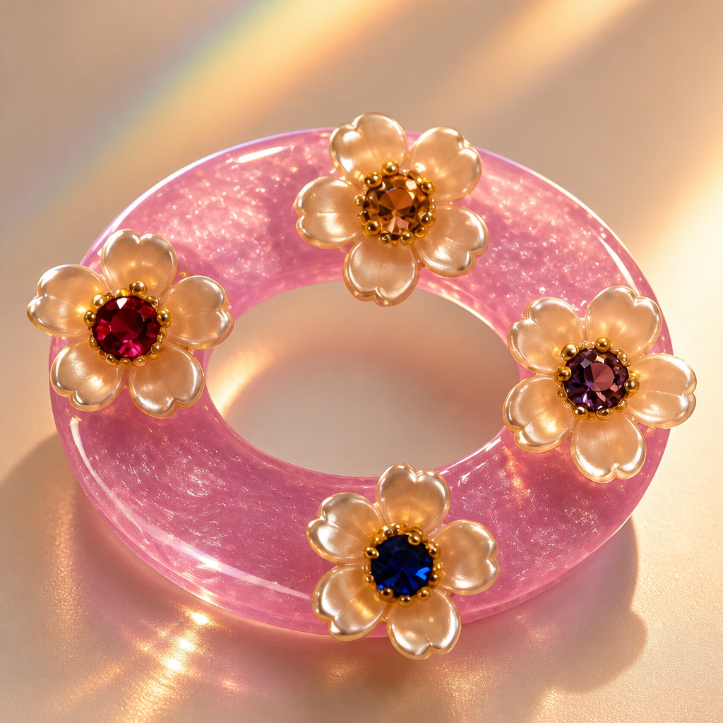 BROOCH. Beautiful classy elegant brooch in pink for that special occasion . Enjoy the difference   BR03 !