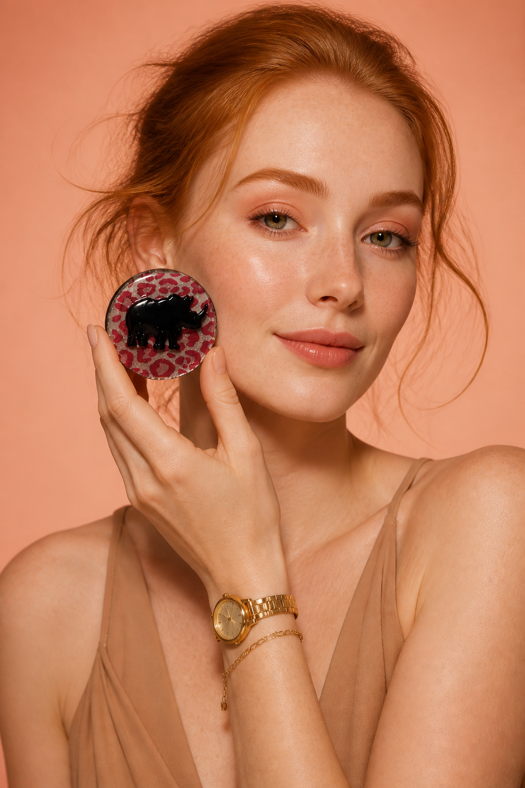 BROOCH. A gorgeous funky handmade brooch to enhance your outfit . Glam your collection with this piece   BR04