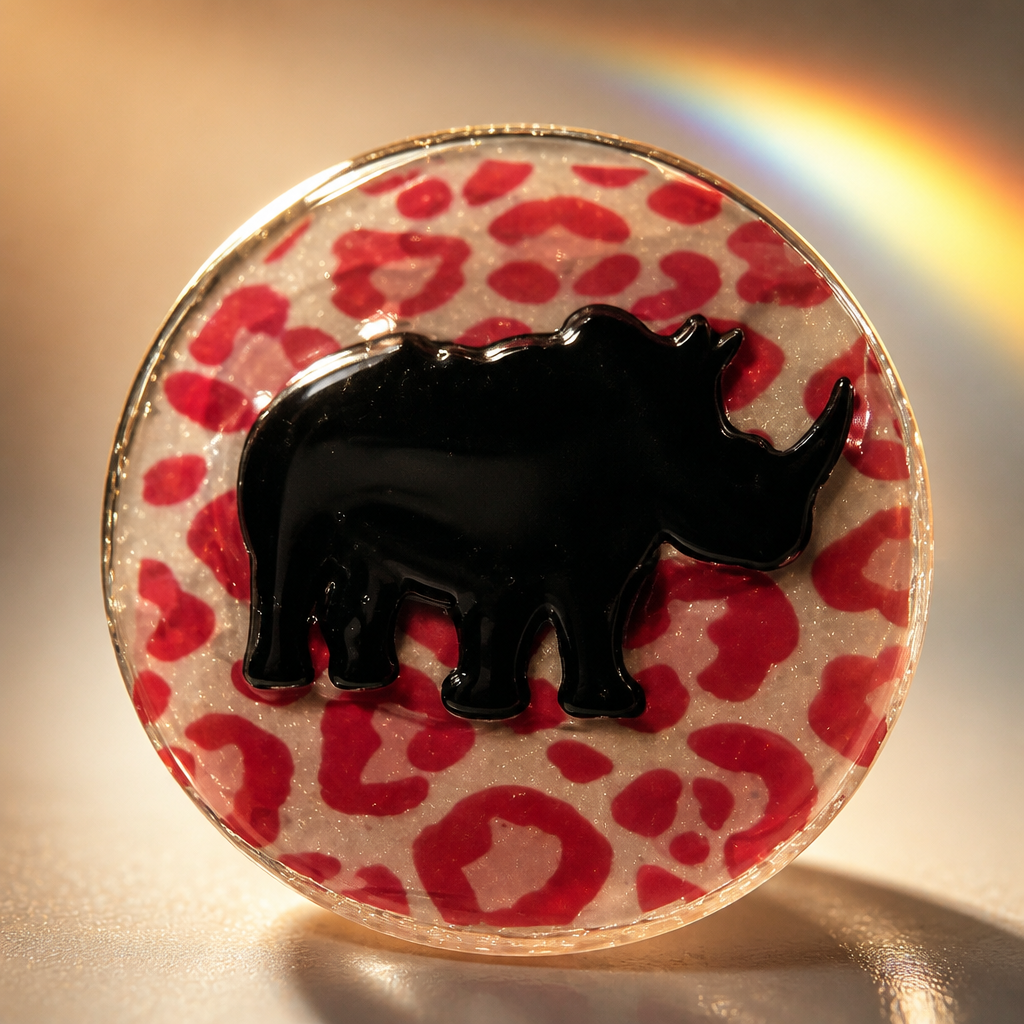 BROOCH. A gorgeous funky handmade brooch to enhance your outfit . Glam your collection with this piece   BR04