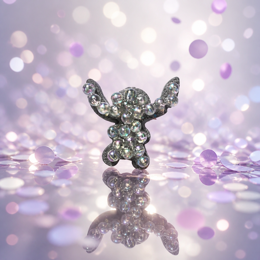 BROOCHES. bold funky playful pearly Stitch. One of a kind to glam any outfit. Enjoy your jewelry .  BR06
