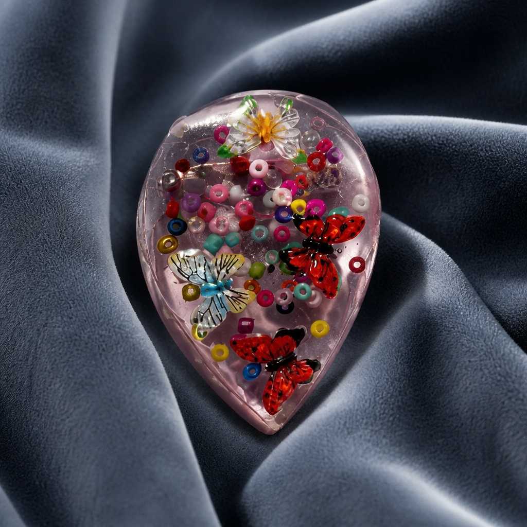 BROOCHES. Playful funky cool handmade brooch. Unique and not to be repeated. Play with your jewelry !   BR16
