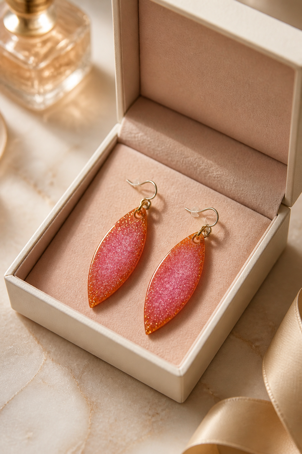 A beautiful elegant handmade earring , to glam your outfit and collection, made to enjoy !  T08