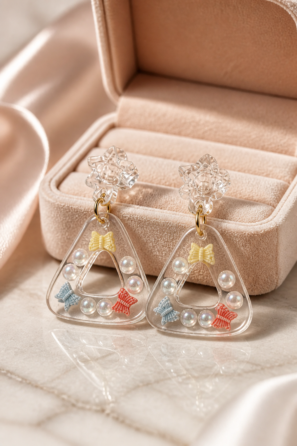 Beautiful elegant unique handmade earrings. Made to enjoy and glam any outfit. Make it yours. V02