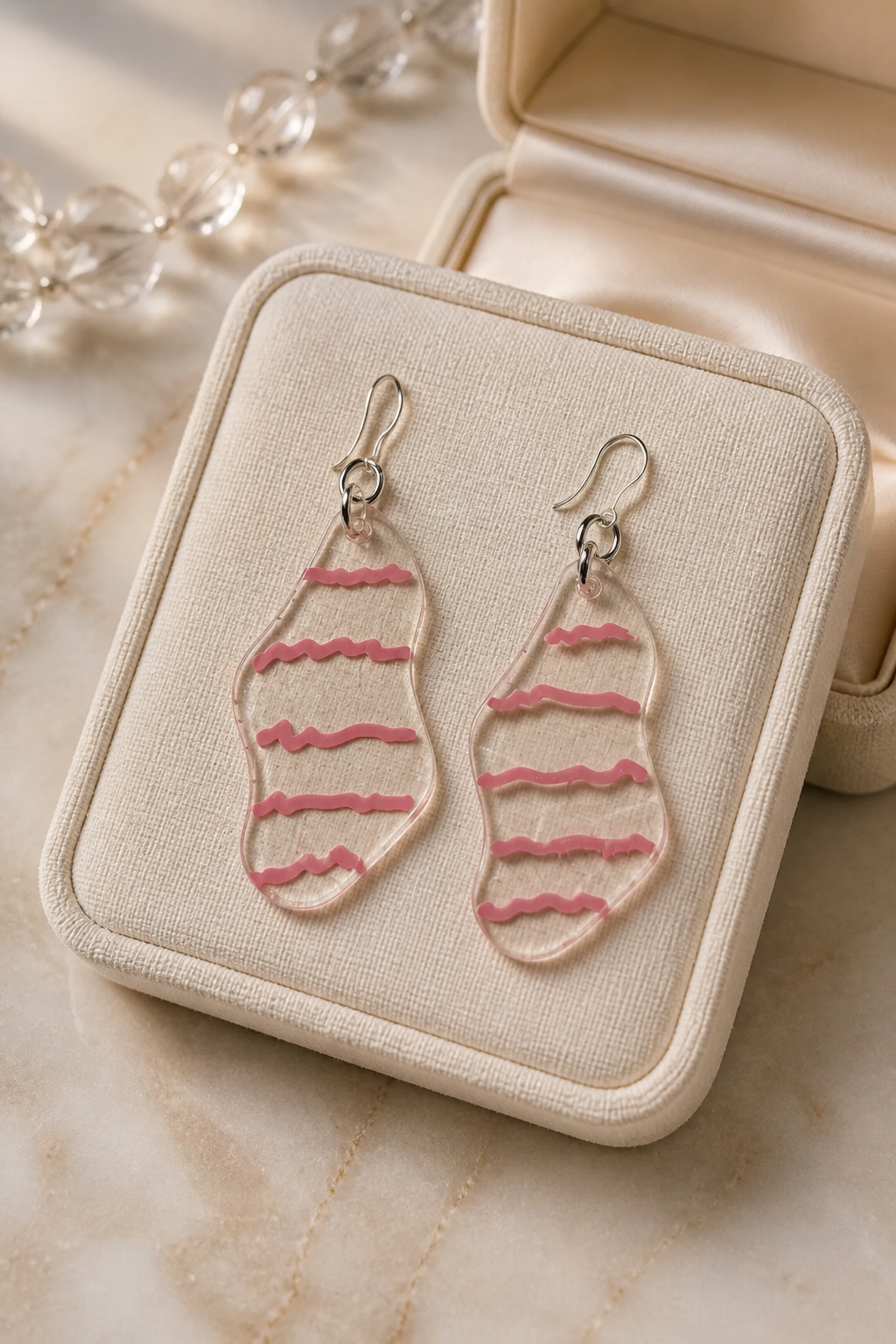 Stylish classic elegance, handmade earrings to enjoy and make a statement of style. Glam your outfit and collection with this set. Made to impress and turn heads . V03