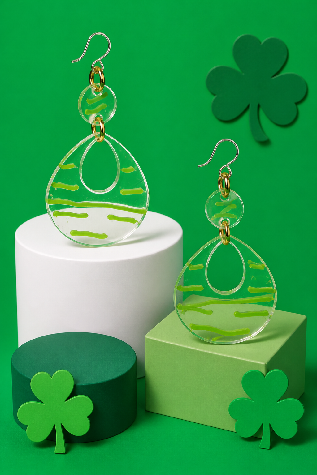 Classic stylish elegance, handmade hypo-allergenic earrings. Turn heads with this set, made to sparkle and shine  V04