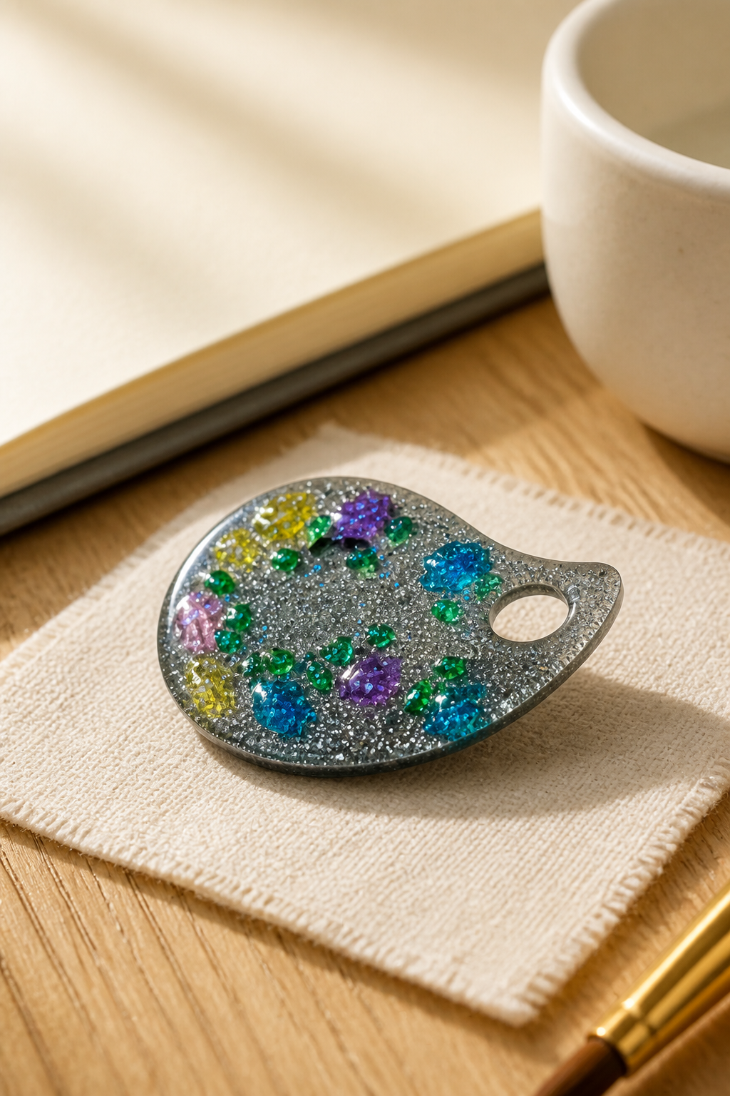 Brooches: Classic stylish elegance, handmade brooch, to turn heads .