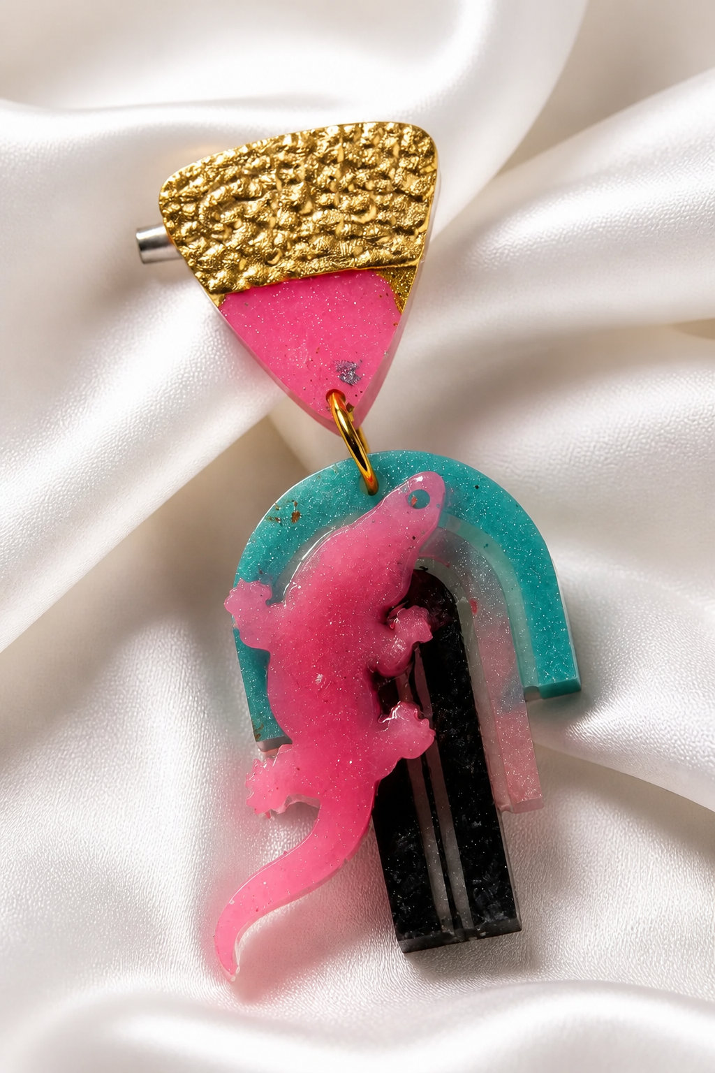 Brooches: A cool funky brooch , made to be enjoyed wearing. BR32