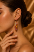 A beautiful cool party stylish hypo-allergenic handmade earring. Made to turn heads . You're getting these , Right !!? V013
