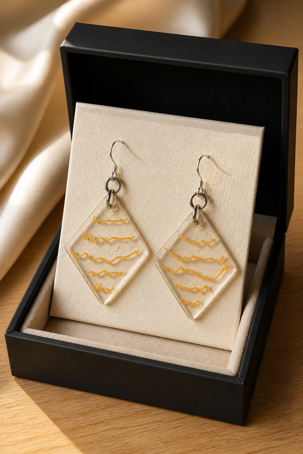 A beautiful stylish hypo-allergenic handmade earring. You know you deserve this set , so make it yours. V14