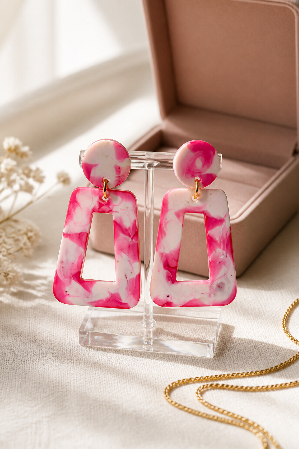 You know you deserve this . Cool funky glow in the dark and UV lights handmade earrings. One of a kind. Never to be repeated. A must for your collection.     H07