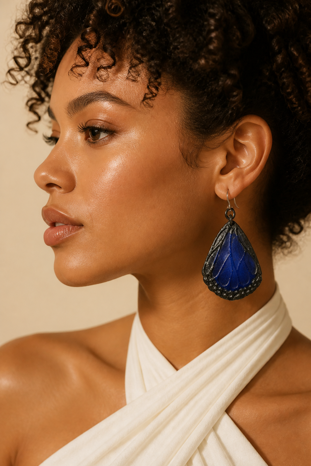 Cool stylish funky hypo-allergenic handmade earrings. One of Kind. Never to be repeated. You know that you deserve these. C'mon take them now ! .      H02
