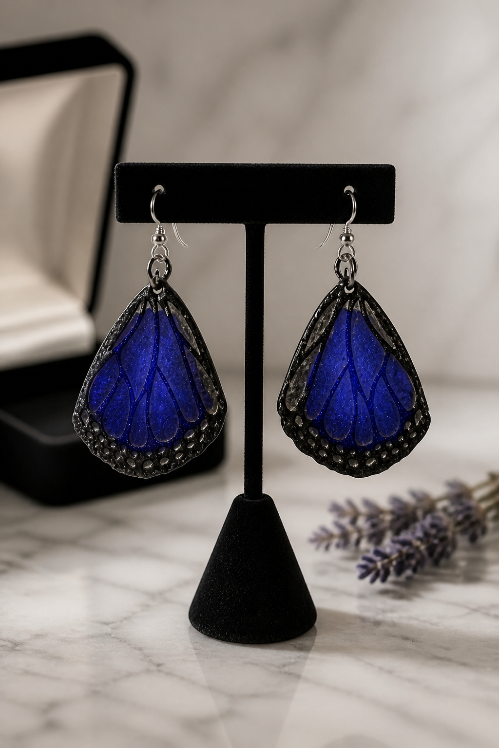 Cool stylish funky hypo-allergenic handmade earrings. One of Kind. Never to be repeated. You know that you deserve these. C'mon take them now ! .      H02