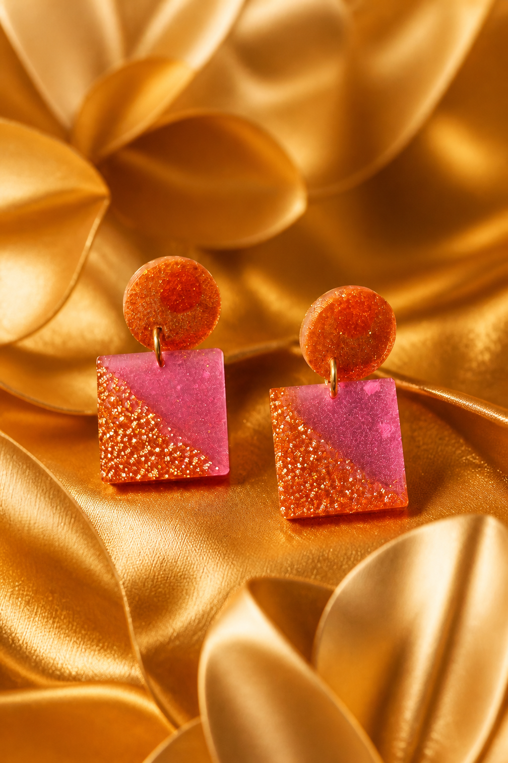 A cool party handmade earring that glows in the dark, is lightweight and is going to change your party style forever. You can take them everywhere.   F06