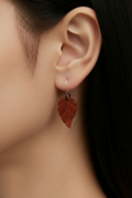 Beautiful stylish hypo-allergenic handmade earrings. You know you deserve these, c'mon treat yourself !      F04