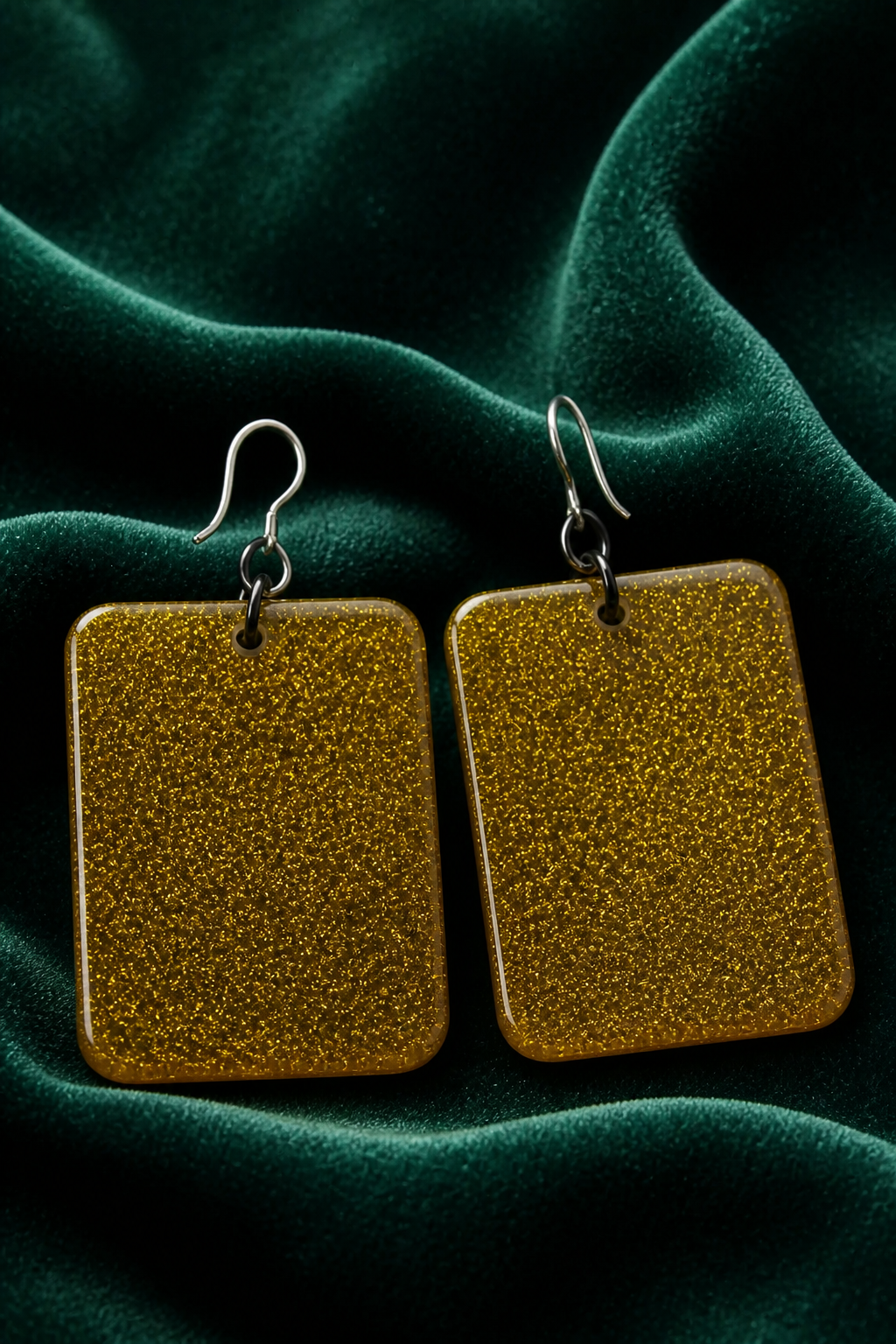 Gorgeous stylish handmade hypo-allergenic earrings. Classic shape. Lightweight with comfy hooks. One of a kind. Not to be repeated. Especially for you !     E07